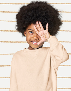 Kids White Swetashirt